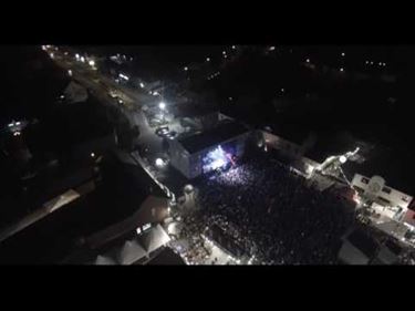 Paal op Stelten vanuit de lucht - Beringen