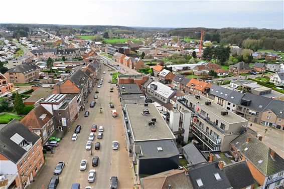 Paal vanuit de lucht - Beringen