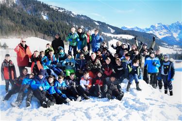 Paalse kids op sneeuwklassen - Beringen