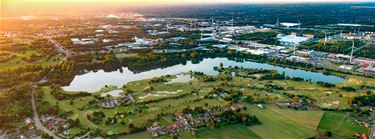 Paalse Plas vanuit de lucht - Beringen