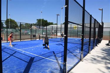 Padelterreinen worden heraangelegd - Beringen