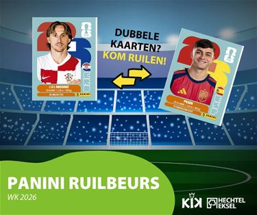 Panini-ruilbeurs krijgt een extra-time - Hechtel-Eksel
