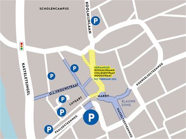 Parkeren tijdens de werken - Beringen