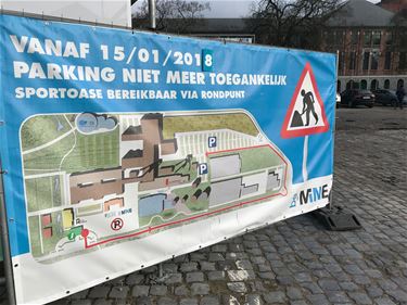 Parking mijnmuseum niet meer toegankelijk - Beringen