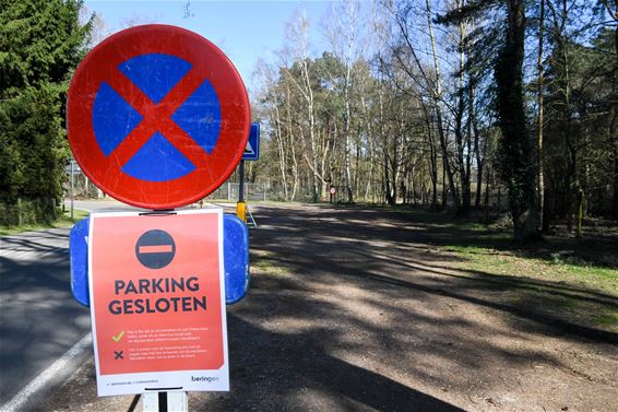 Parkings Paalse Plas en 't Kapelleke gesloten - Beringen