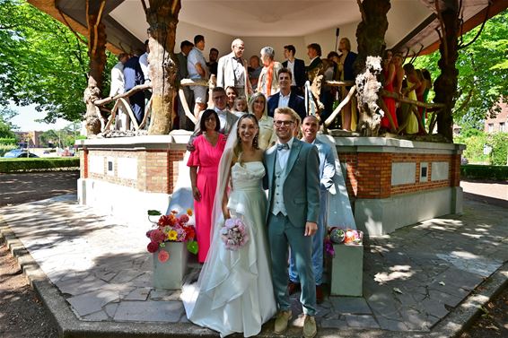 Pas getrouwd: Britt en Michael - Beringen