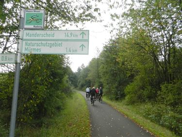 Pasar fietste naar de wijnfeesten - Hamont-Achel