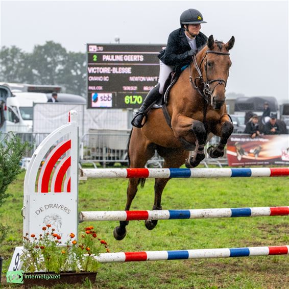 Pauline Geerts haalt barrage op PK - Bocholt