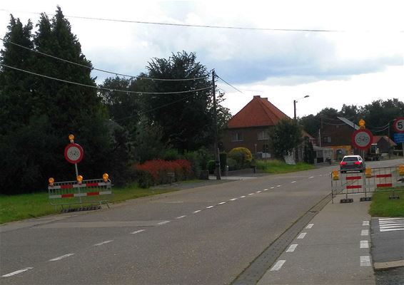 Fietspad Peerderbaan Meeuwen afgesloten - Peer