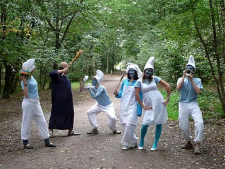 Piccolo's smurfen in Westmalle - Neerpelt