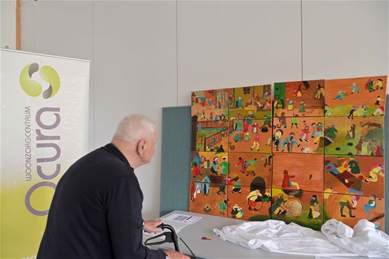 Pieter Bruegel de Oude herschilderd - Beringen