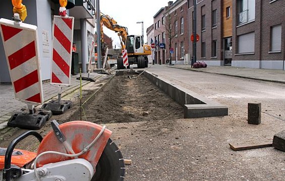 Plantvakken in de Kloosterstraat - Peer