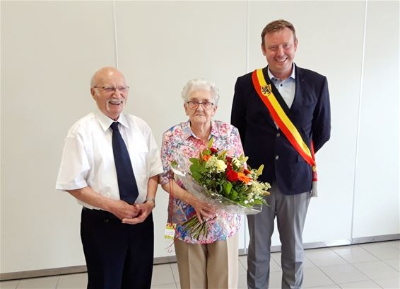 Platina jubileum Gusta en Jaak - Lommel