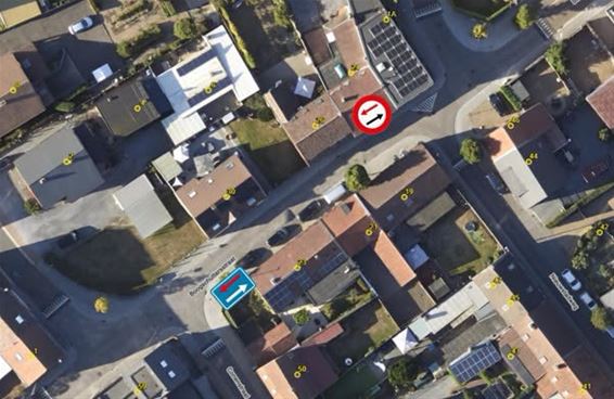 Proef met dubbel verkeer in Boogschuttersstraat - Bree