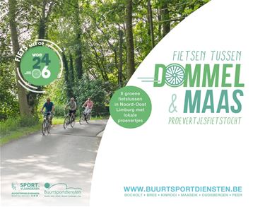 Proevertjesfietstocht start ook in Peer - Peer
