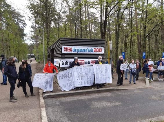 Protest tegen leidingstraat - Beringen