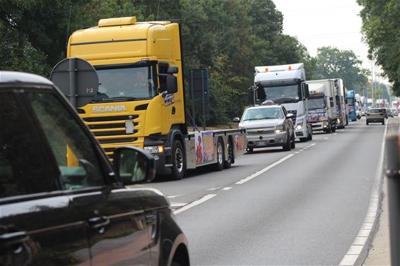 Protest foorkramers - Beringen