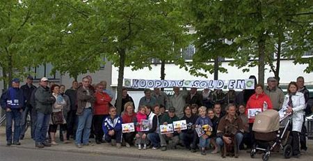 Protest tegen de omleidingsweg - Neerpelt