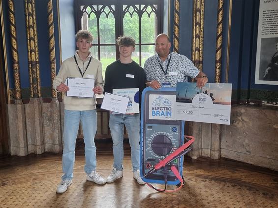 Provil-leerling wint wedstrijd Electro Brain+ - Lommel