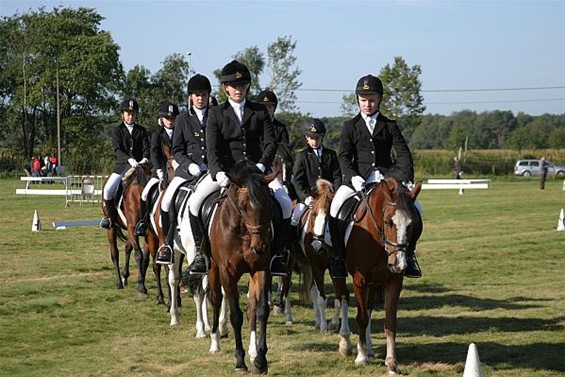 Puike prestatie van ponyclub De Dravers - Neerpelt