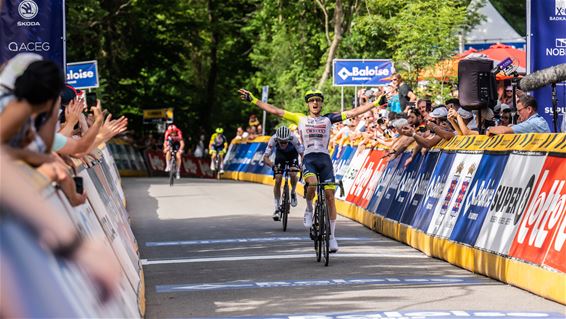 Quinten Hermans wint vierde rit in Durbuy - Beringen