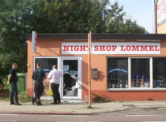 Inbraak in Night Shop - Lommel