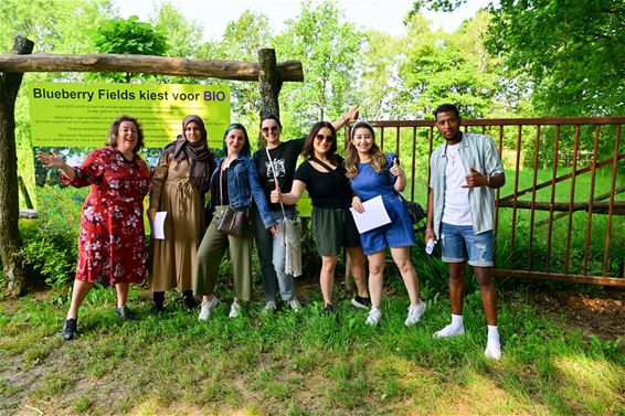 Rapportuitreiking bij Blueberry Fields - Beringen