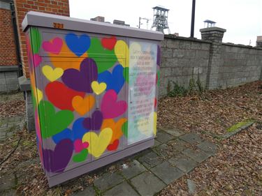 Regenboogkastjes kleuren binnenkort de stad - Beringen