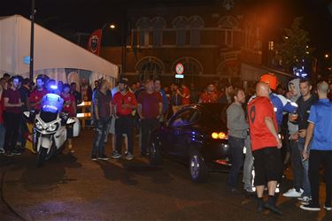 Relletjes ontsieren voetbalfeest - Beringen