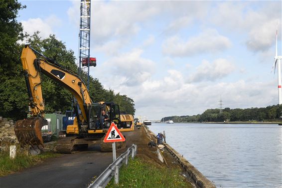 Renovatie van de oevers aan Albertkanaal - Beringen