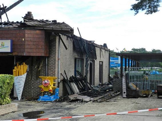 Restaurant uitgebrand in vakantiepark - Lommel