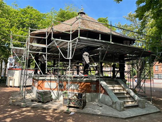 Restauratie kiosk gestart - Beringen