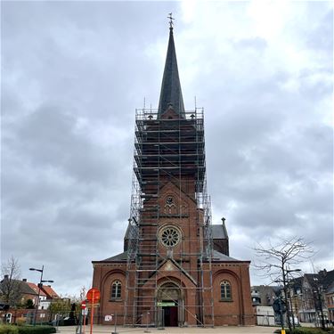 Restauratie Paalse kerktoren - Beringen