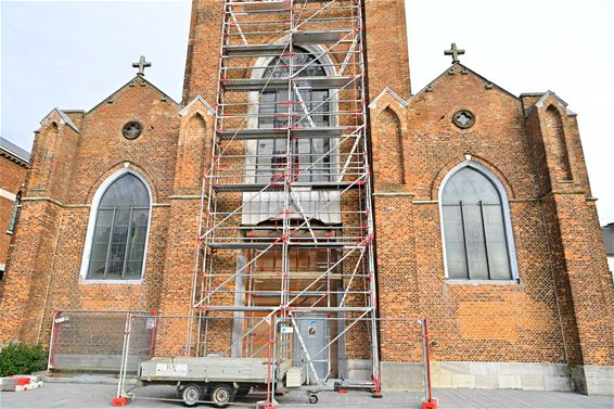 Restauratiewerken kerk Beringen-Centrum - Beringen