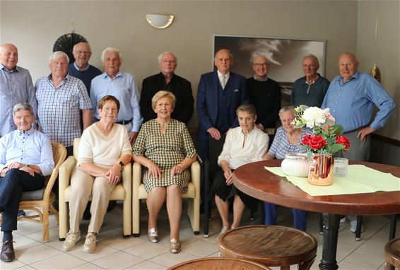 Reünie 80-jarigen Kleine-Brogel - Peer