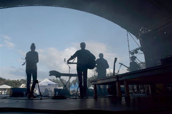 RiveR of StoneS stond op podium Levensloop - Overpelt