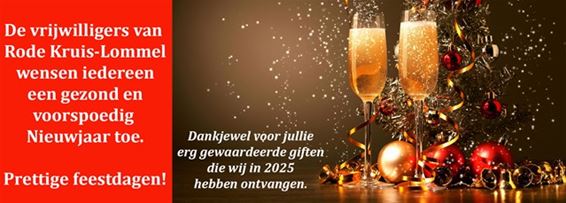 Rode Kruis Lommel dankt schenkers - Lommel