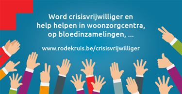 Rode Kruis zoekt crisisvrijwilligers