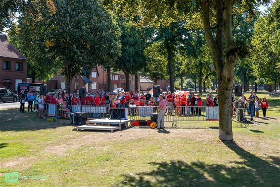 Rode lijn voor Gaza in Hechtel - Hechtel-Eksel