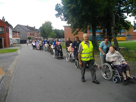 Rolstoelwandeling in Kerkhoven - Lommel