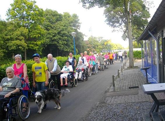 Rolstoelwandeling in Kerkhoven - Lommel