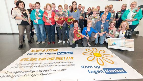 Ruim 12.000€ voor Kom Op Tegen Kanker - Hamont-Achel