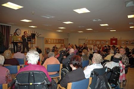 Salim Seghers trad op in het rusthuis - Neerpelt