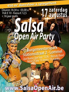 Salsa Open Air al aan 10de editie toe - Lommel