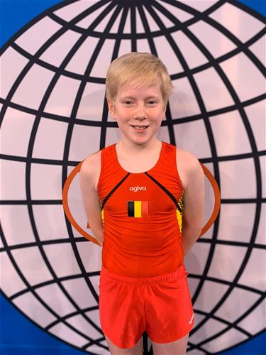 Sam mocht naar WK Trampoline in Japan - Beringen