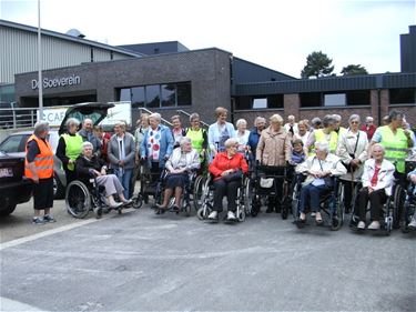 Samana Centrum op rolstoelwandeling - Lommel