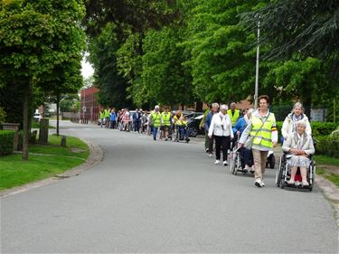 Samana-centrum: rolstoelwandeling naar brandweer - Lommel