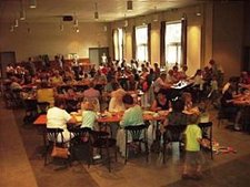 Samen met de kleinkinderen kienen - Neerpelt