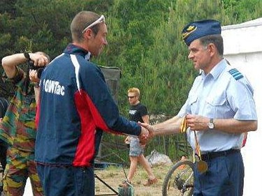 Sander Elen 3de in militair kampioenschap - Neerpelt