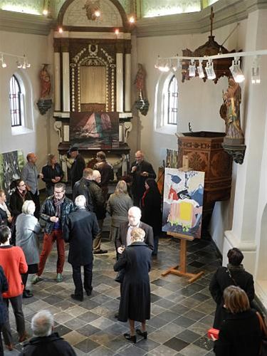Schilderkunst academie in kerkje van Laak - Houthalen-Helchteren